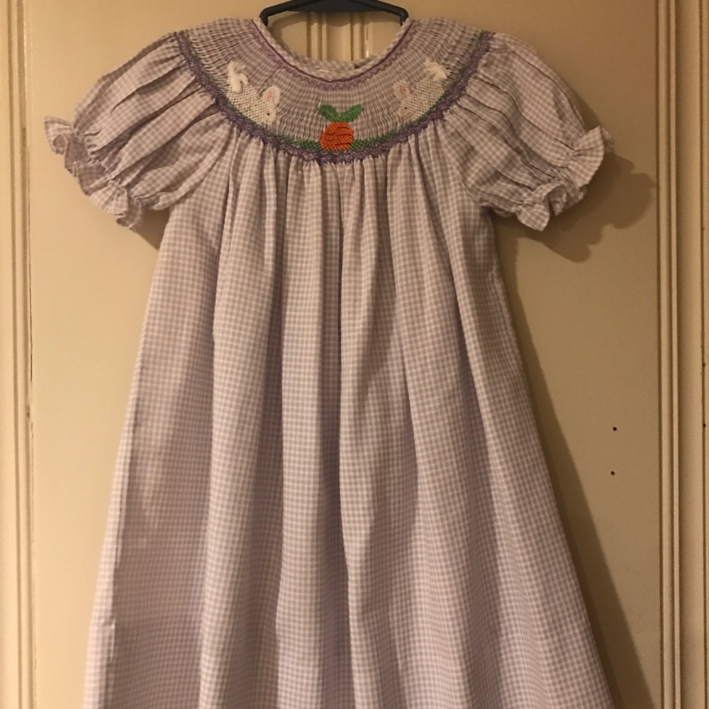Easter smocked dress